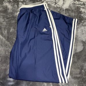 Adidas swish trackpants blue / white LAST CALL